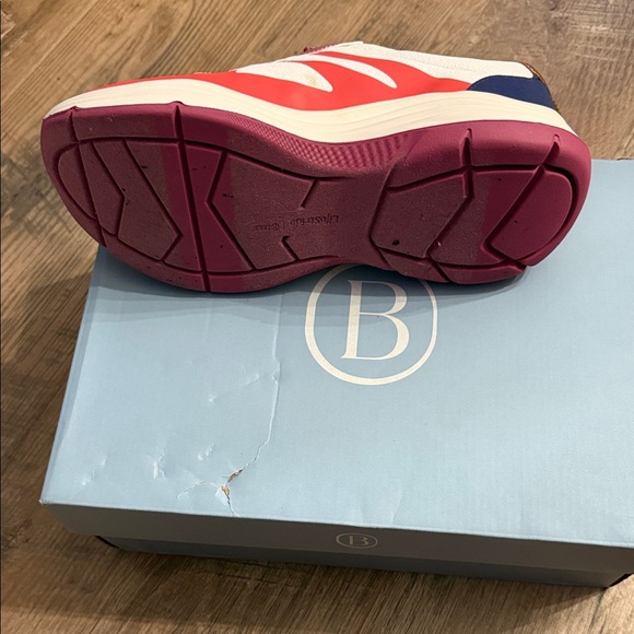 🆕 Bzees Impulse Women's Red and Purple Athletic Sneakers Size 10 - Picture 3 of 4